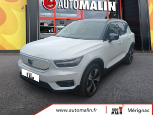 VOLVO XC40 ELECTRIQUE Recharge Twin AWD 408 ch 1EDT Pro